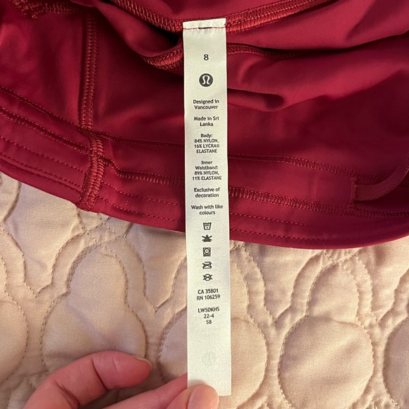 NWT Lululemon Bace Pace High Rise Running Tight 25” - Picture 5 of 7